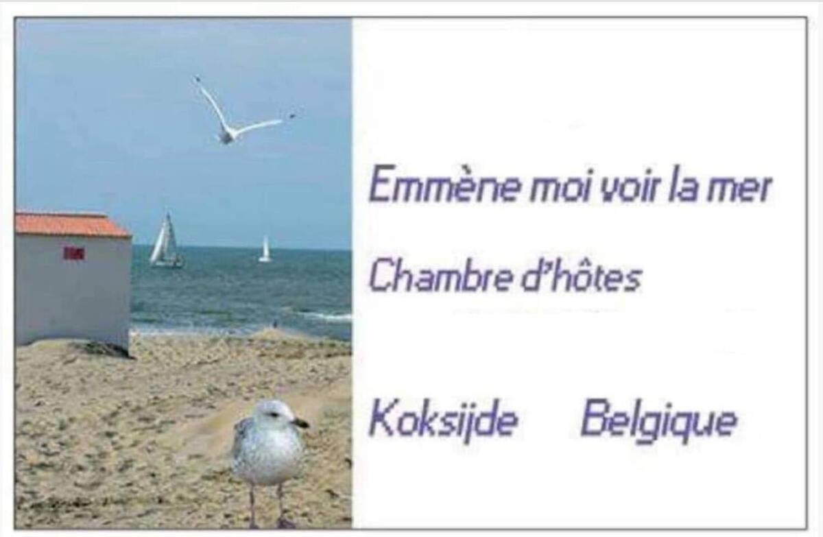 Emmene Moi Voir La Mer Koksijde Esterno foto